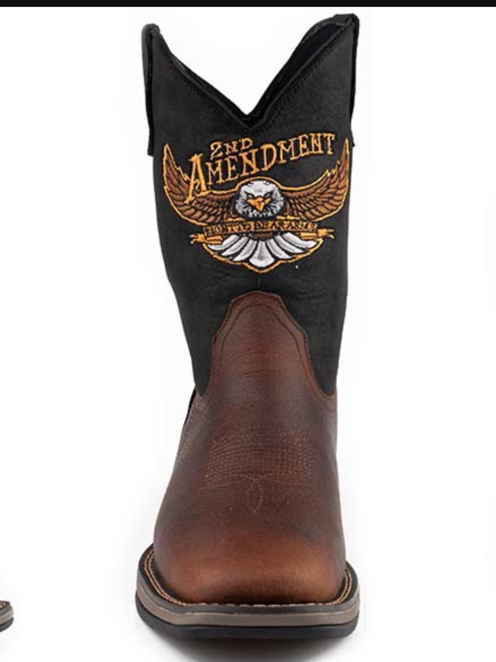 Roper Harley Davidson 2nd amendment boots men’s 9 D NWT